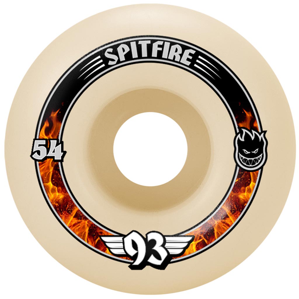 Buy Spitfire Formula Four Radials 54mm 93D Skateboard Wheels online with Pavement Skate Store and enjoy free Aotearoa NZ shipping over $100*!