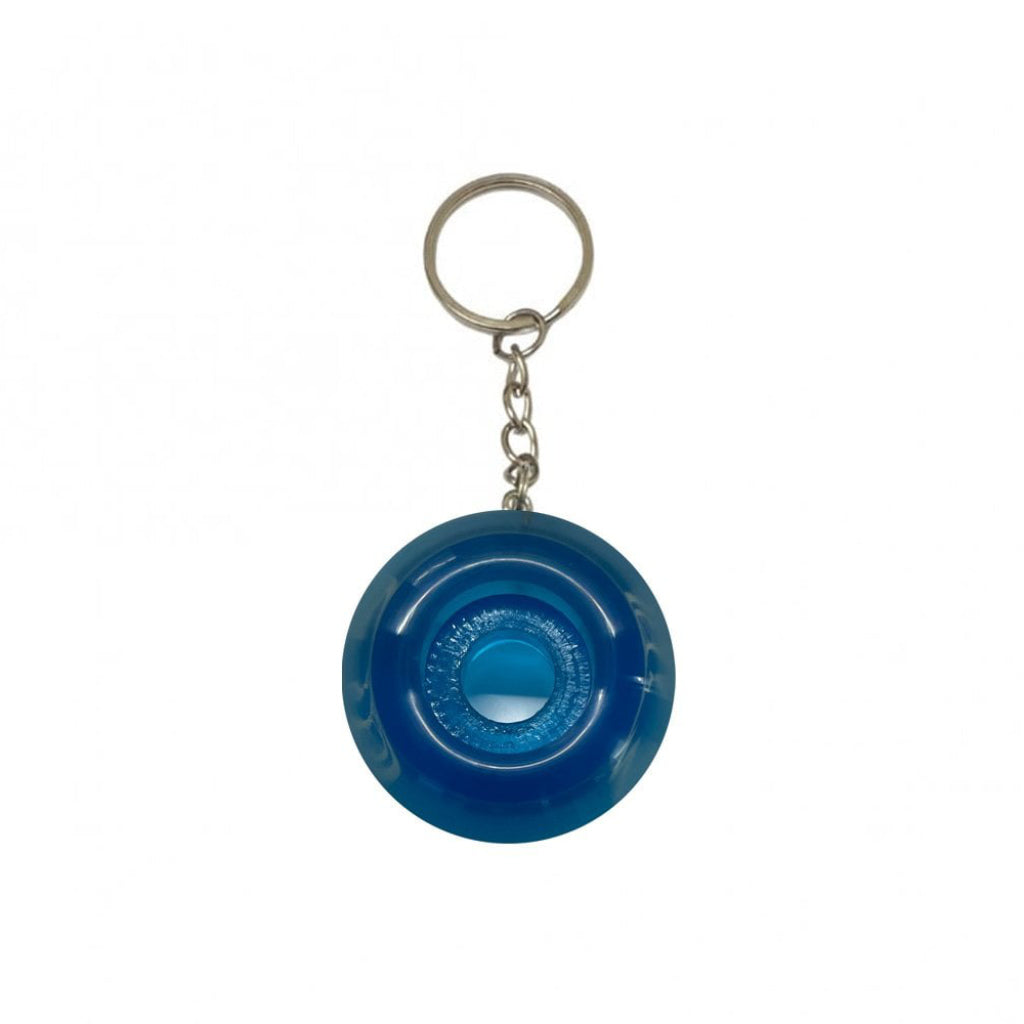 Spitfire Mini Wheel Key Chain in Sapphire | Shop Spitfire skateboarding accessories online with Pavement Skate Store with free Aotearoa NZ shipping over $100*!