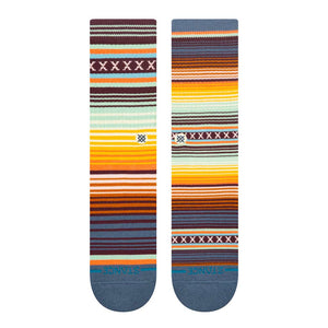 Stance Curren St Crew Socks - Sea Blue | Free Aotearoa NZ shipping over $100* when you shop Stance Socks online with Pavement Skate Store!