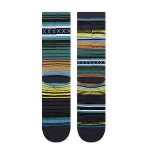 Stance Curren St Crew Socks in Deep Teal | Shop Stance socks online with Pavement Skate Store with free Aotearoa NZ shipping over $100*!