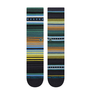 Stance Curren St Crew Socks in Deep Teal | Shop Stance socks online with Pavement Skate Store with free Aotearoa NZ shipping over $100*!