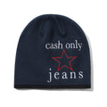Cash Only Star Skully Beanie in Navy | Shop Cash Only clothing online with Pavement + Free Aotearoa NZ shipping over $100*!