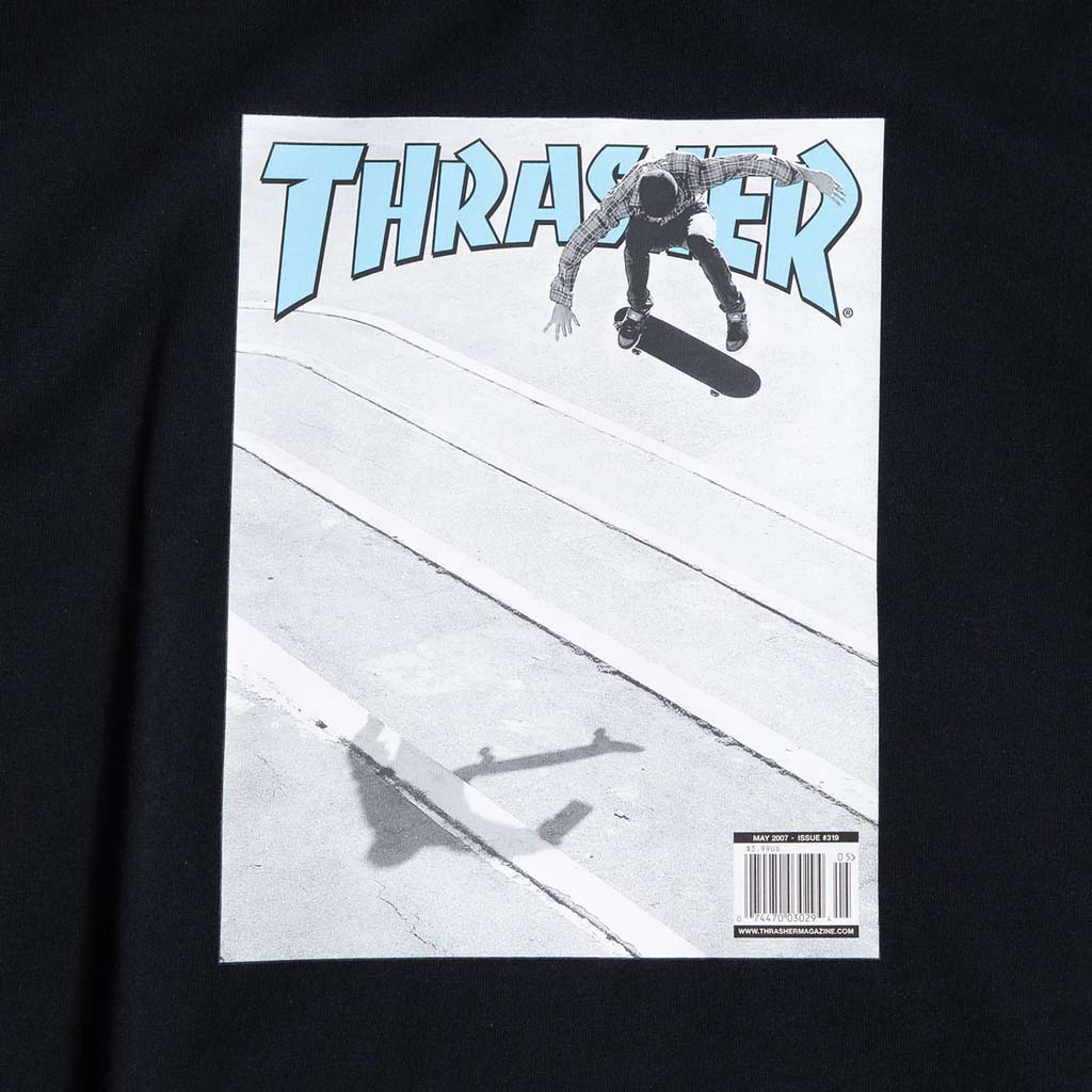 Shop the Thrasher Reynolds Cover Tee in Black with Pavement Skate Shop! Order Thrasher online and receive free Aotearoa NZ shipping over $100*