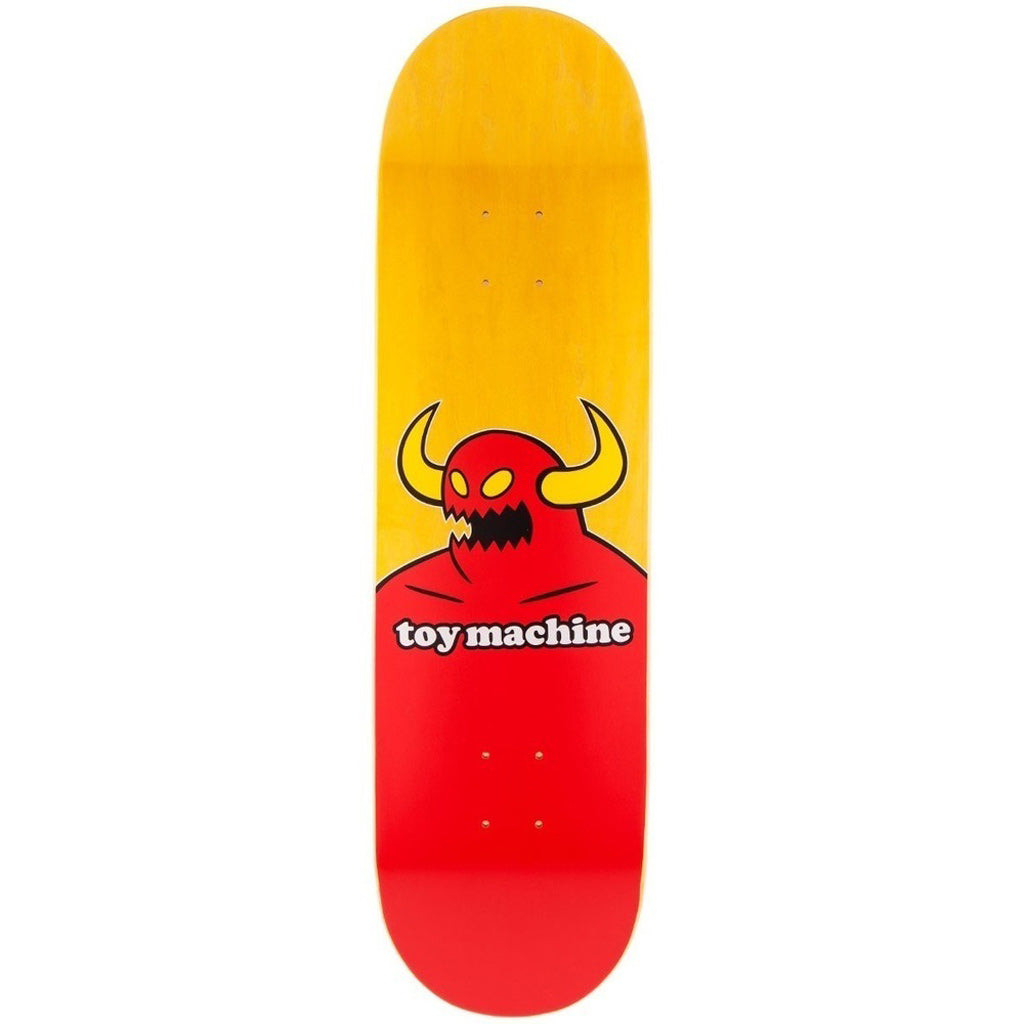 Toy Machine Monster Deck 8.38" x 32.1". WB 14.39". Mellow Concave. Assorted Stains. Free grip. Shop skateboard decks from Toy Machine, Krooked and Anti Hero online with Ōtepoti's skater owned and operated, Pavement Skate Store. Free NZ shipping over $150. Same day Dunedin delivery. Easy returns.