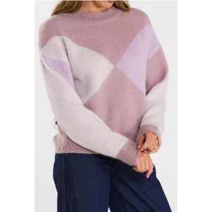 Thing Thing Astrid Jumper - Wisteria Wash | Free Aotearoa NZ shipping on your Thing Thing clothing orders over $100* with Pavement Skate Store!