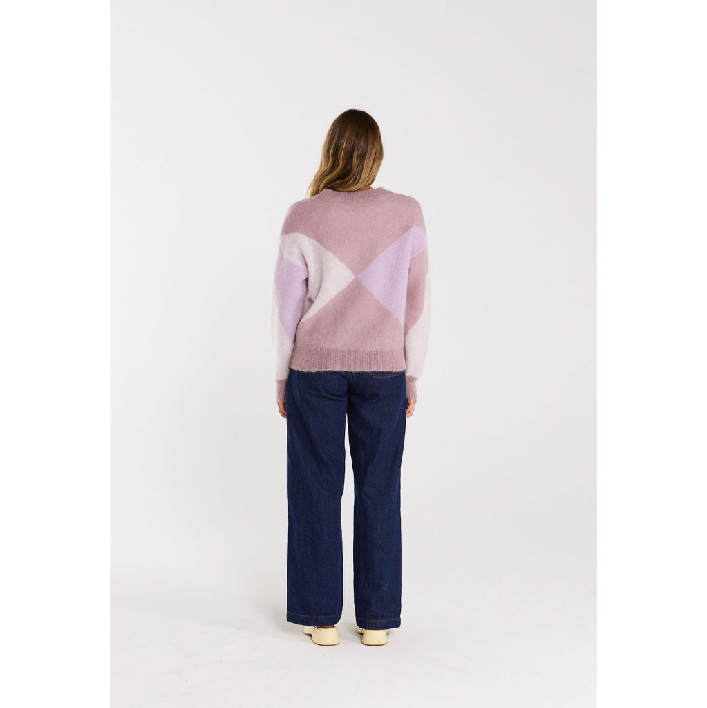 Thing Thing Astrid Jumper - Wisteria Wash | Free Aotearoa NZ shipping on your Thing Thing clothing orders over $100* with Pavement Skate Store!