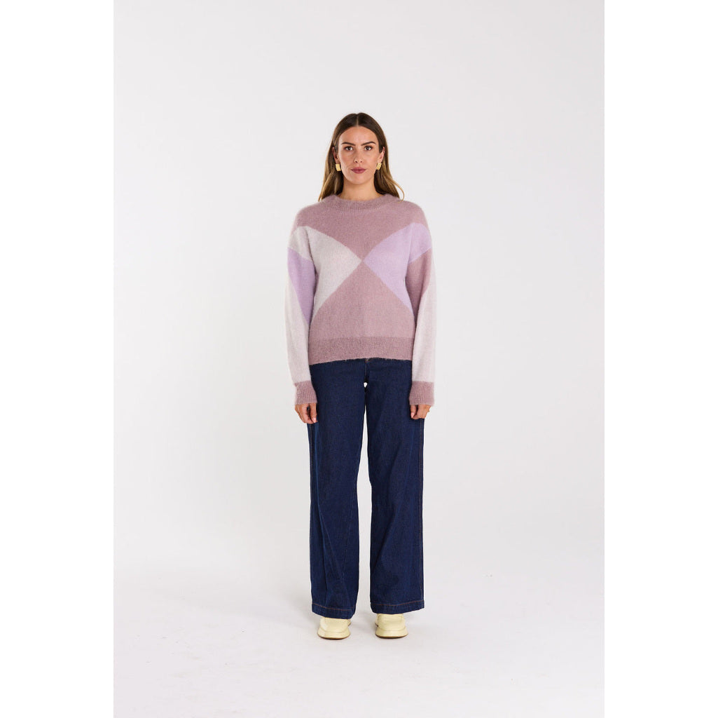 Thing Thing Astrid Jumper - Wisteria Wash | Free Aotearoa NZ shipping on your Thing Thing clothing orders over $100* with Pavement Skate Store!