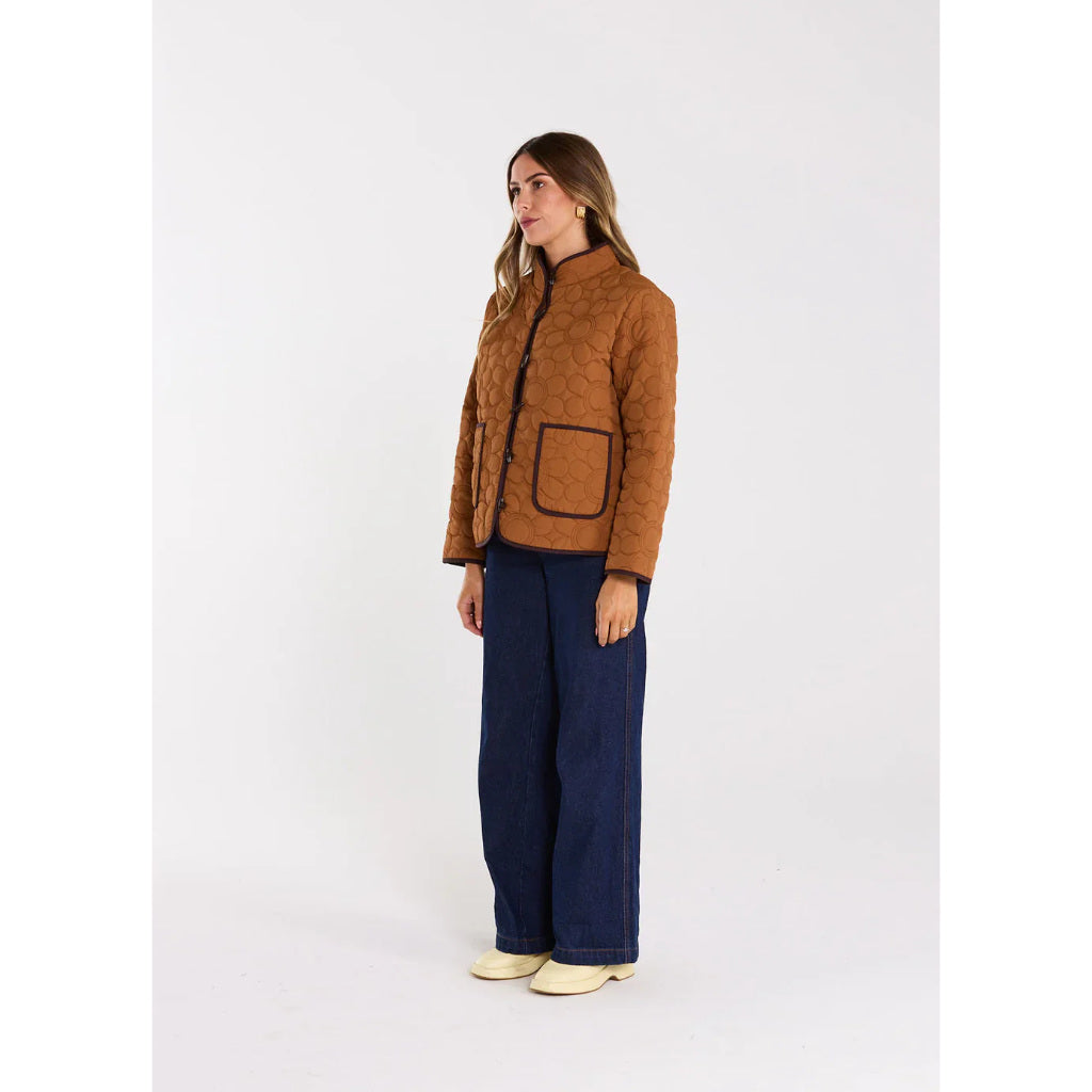 Thing Thing Debut Jacket in Cinnamon | Free Aotearoa NZ delivery on your Thing Thing clothing order over $100* with Pavement Skate Store!