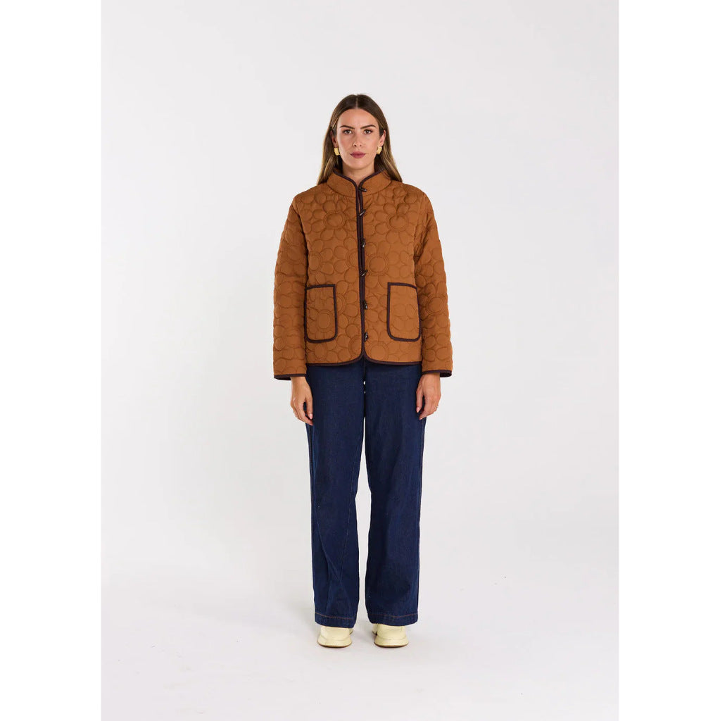Thing Thing Debut Jacket in Cinnamon | Free Aotearoa NZ delivery on your Thing Thing clothing order over $100* with Pavement Skate Store!