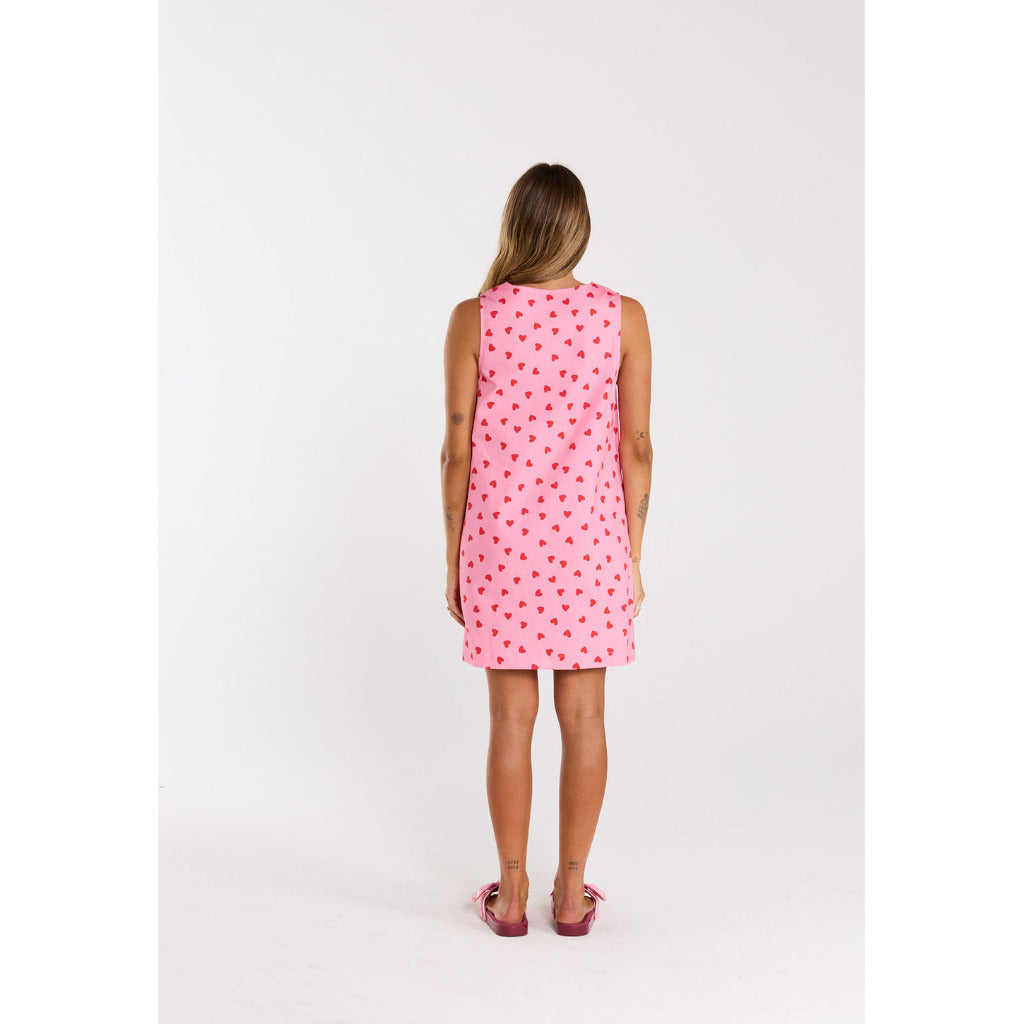 Thing Thing Effortless Dress in Valentines | Shop Thing Thing clothing with Pavement Skate Shop and enjoy free Aotearoa NZ shipping on orders over $100*!