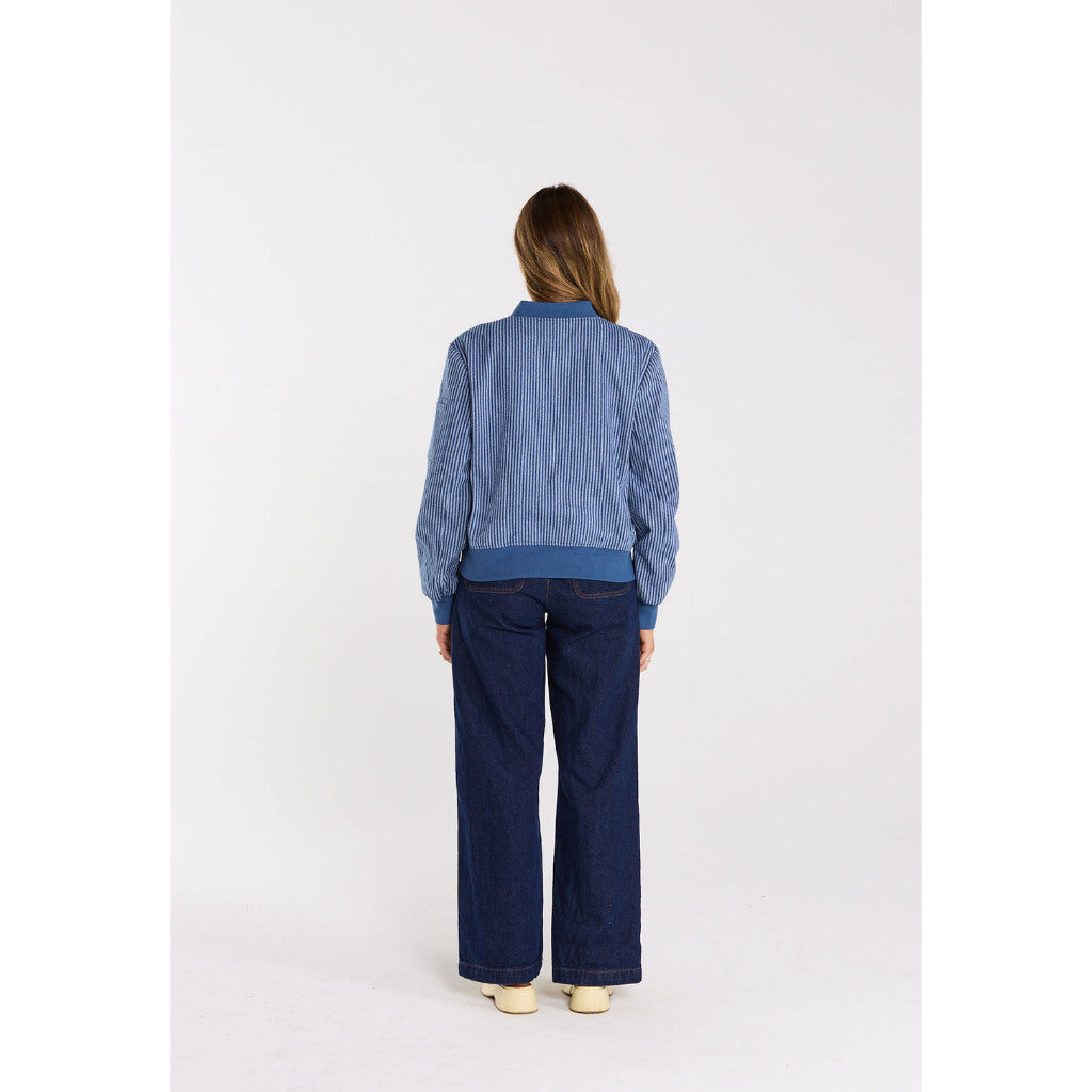 Thing Thing Flight Jacket in Skyline Denim | Shop Thing Thing clothing online with Pavement Skate Store with free Aotearoa NZ shipping over $100*!