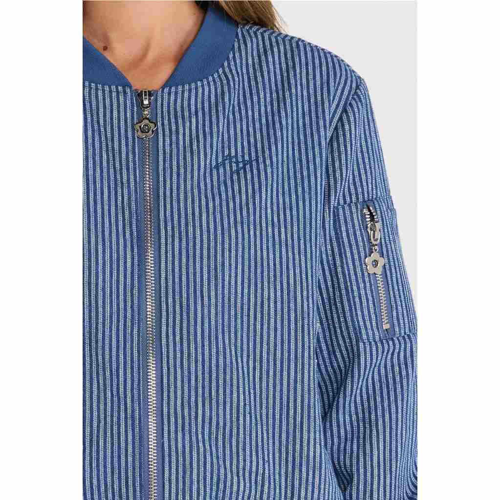 Thing Thing Flight Jacket in Skyline Denim | Shop Thing Thing clothing online with Pavement Skate Store with free Aotearoa NZ shipping over $100*!