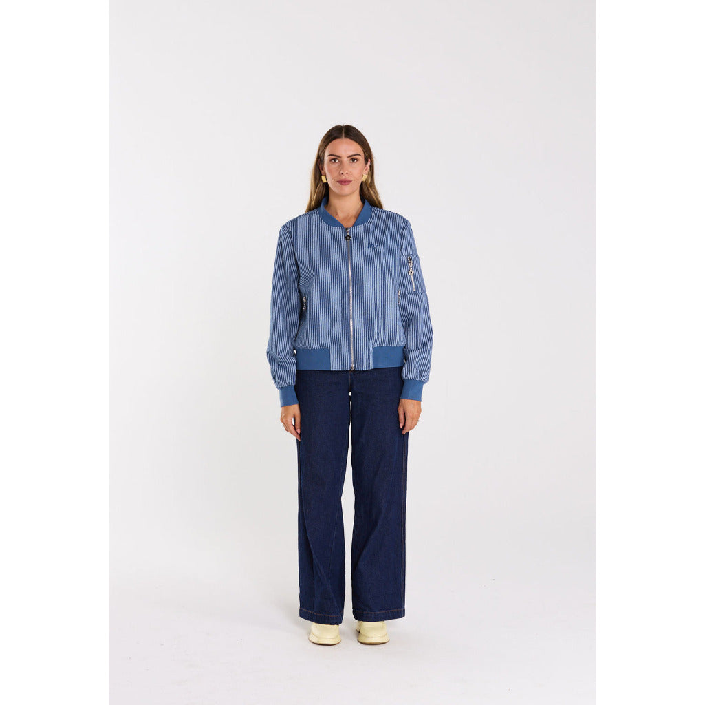 Thing Thing Flight Jacket in Skyline Denim | Shop Thing Thing clothing online with Pavement Skate Store with free Aotearoa NZ shipping over $100*!