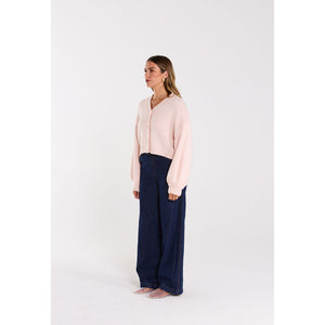 Thing Thing Huddle Cardigan in Milkshake | Shop Thing Thing clothing with Pavement Skate Shop and enjoy free Aotearoa NZ shipping on orders over $100*!