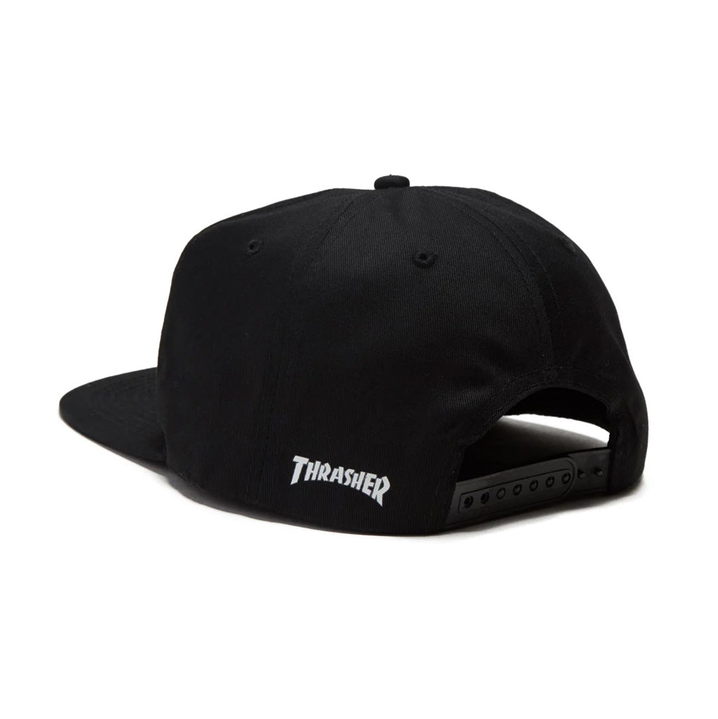 Shop the Thrasher Wallenberg Snapback in Black with Pavement Skate Shop. Order Thrasher online and receive free Aotearoa NZ shipping over $100*! 