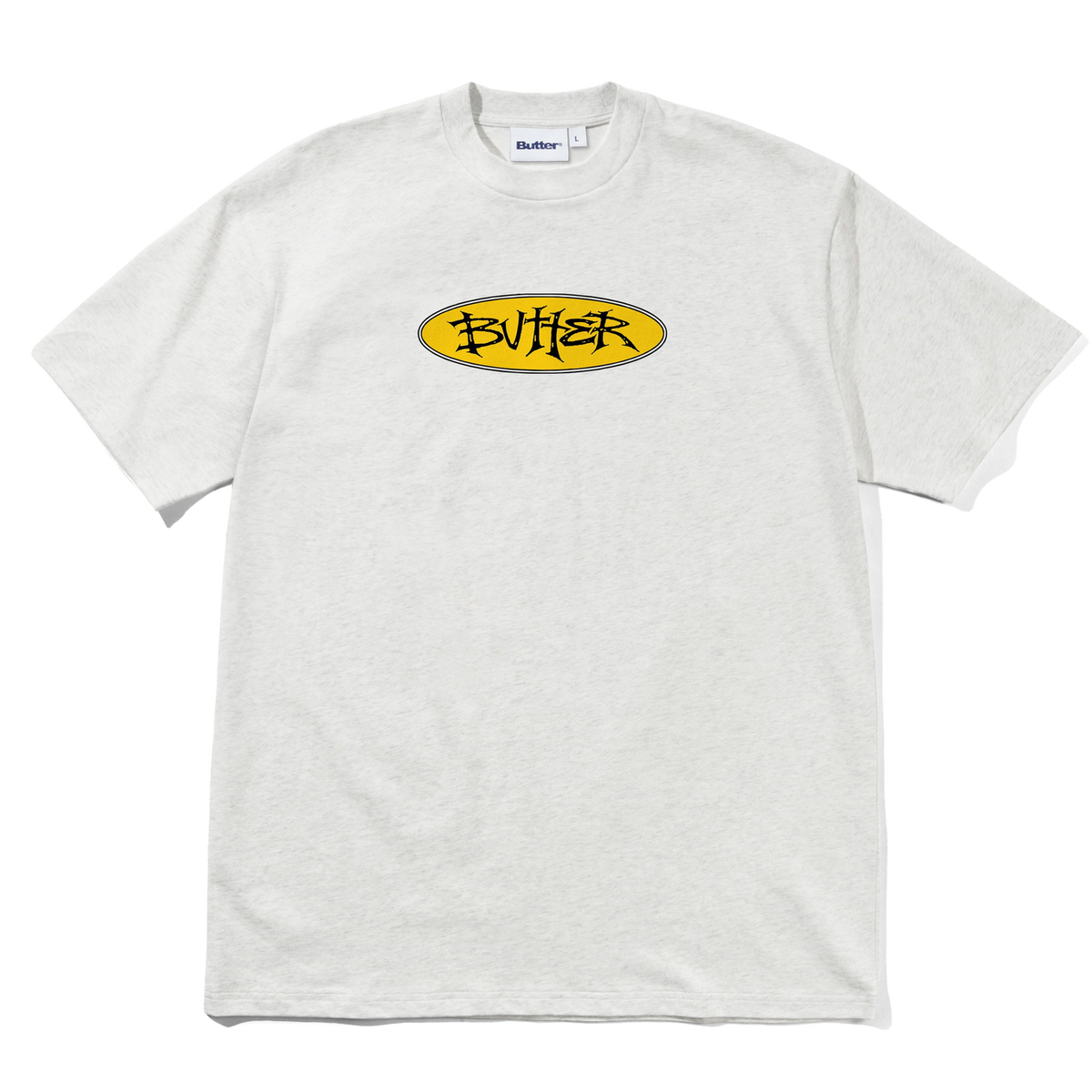 Butter Goods Tide Tee - Ash | Shop Butter Goods clothing online with Pavement Skate Store with free Aotearoa NZ shipping over $100*!