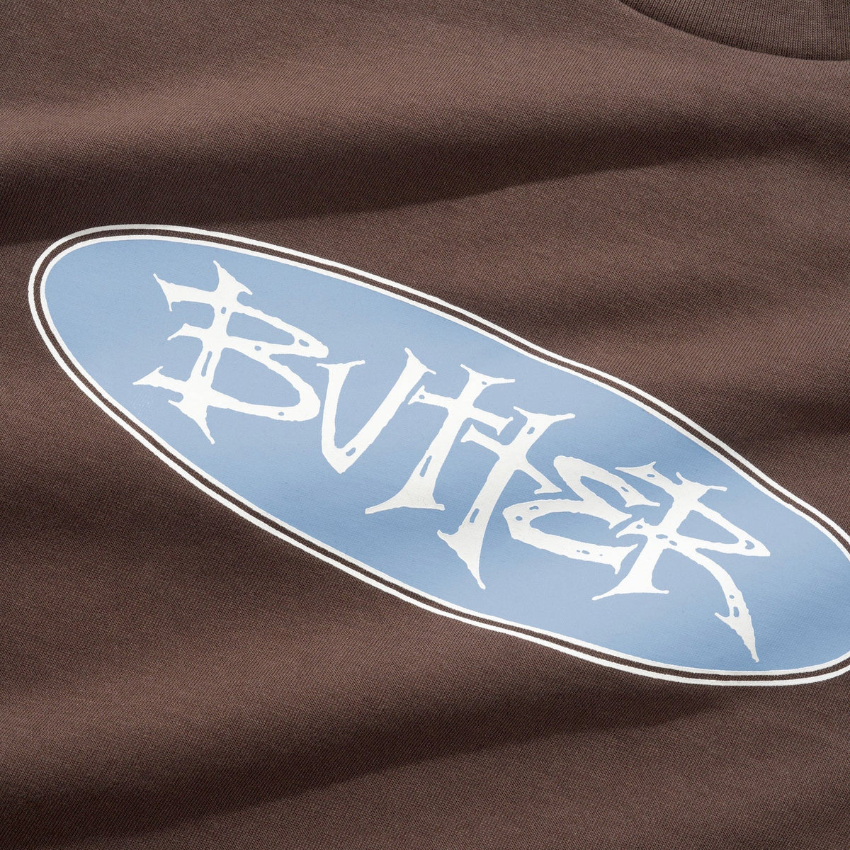 Butter Goods Tide Tee - Chestnut | Shop Butter Goods clothing online with Pavement Skate Store with free Aotearoa NZ shipping over $100*!