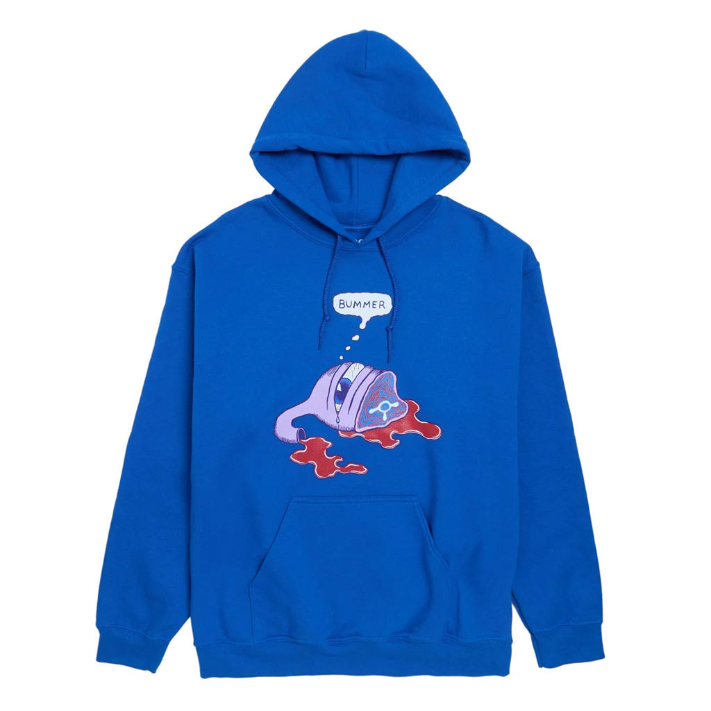 Shop Toy Machine Bummer Hoody in Royal Blue with Pavement Skate Store and receive free Aotearoa NZ shipping over $100* when you buy online!