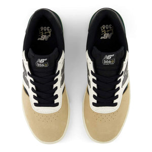 NB Numeric Jamie Foy 306 Cup - Black/Tan UN306CBB | Shop skate shoes online with Pavement Skate Store with free Aotearoa NZ shipping on orders over $100*!