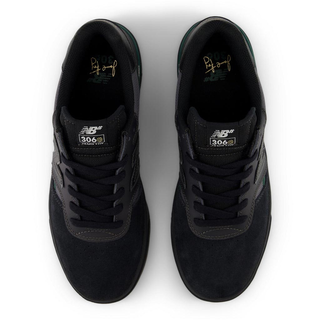 NB Numeric Jamie Foy 306 Cup - Black/Black UN306CSP | Shop skate shoes online with Pavement Skate Store with free Aotearoa NZ shipping on orders over $100*!