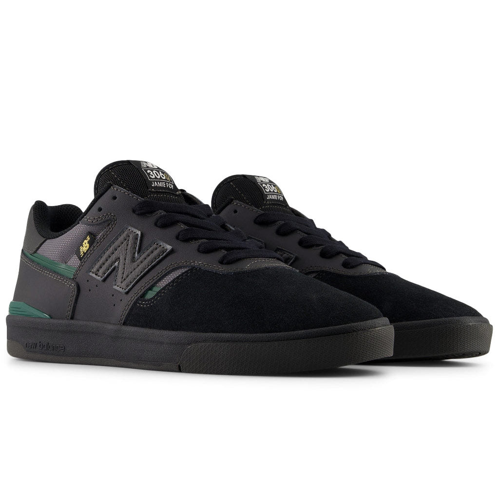 NB Numeric Jamie Foy 306 Cup - Black/Black UN306CSP | Shop skate shoes online with Pavement Skate Store with free Aotearoa NZ shipping on orders over $100*!