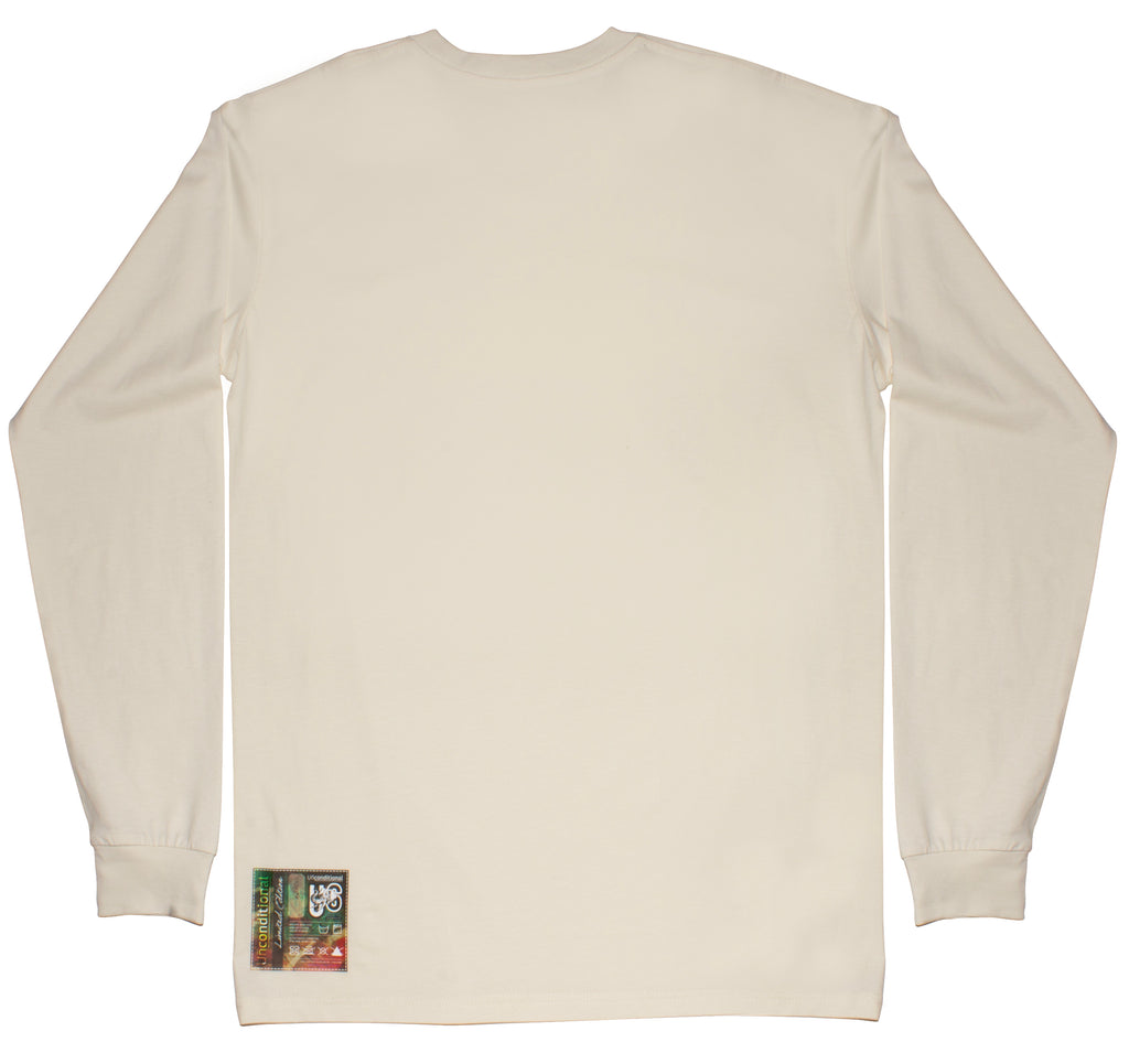 UNCONDITIONAL LE UNC TRAIN L/S TEE - CREAM