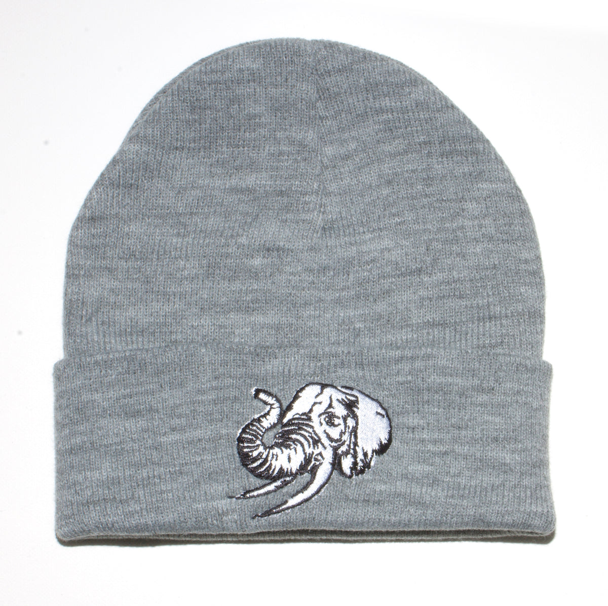 UNCONDITIONAL ELEPHANT IN THE ROOM BEANIE - GREY