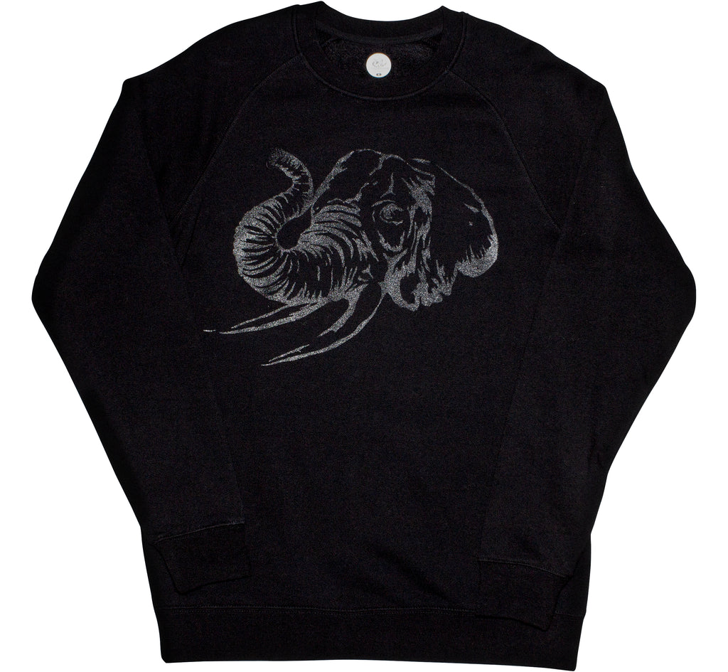 UNCONDITIONAL ELEPHANT IN THE ROOM CREW - BLACK