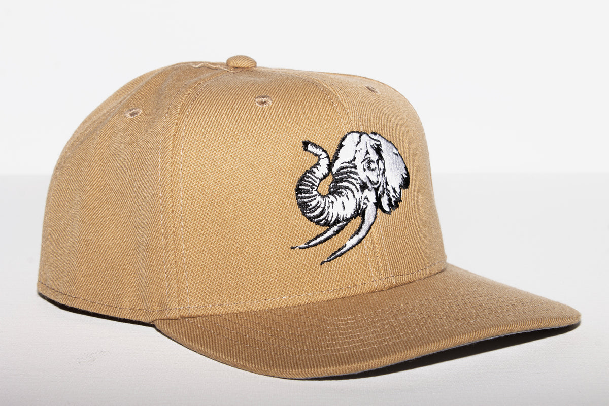 UNCONDITIONAL ELEPHANT IN THE ROOM CAP - CARAMEL