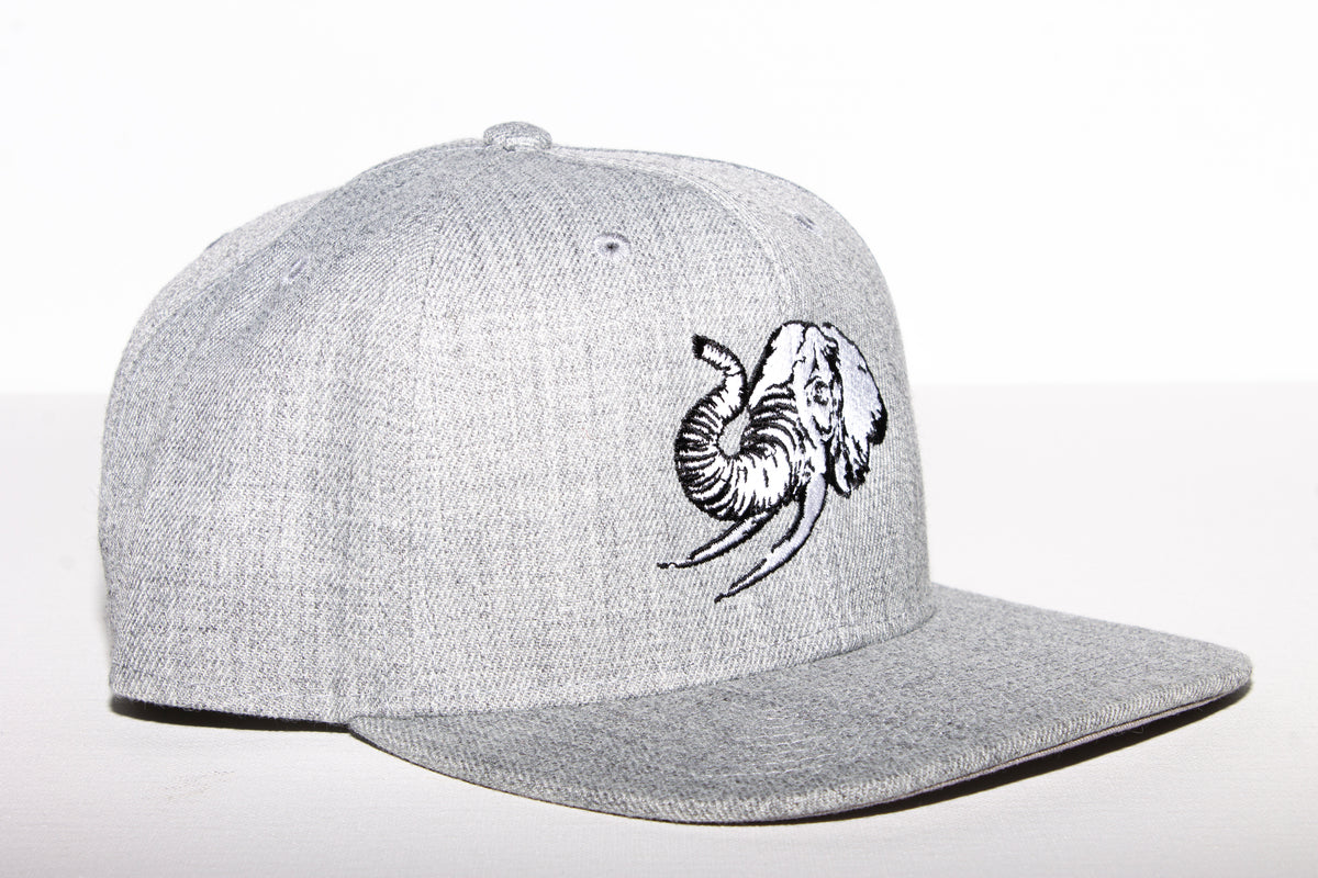 UNCONDITIONAL ELEPHANT IN THE ROOM CAP - GREY