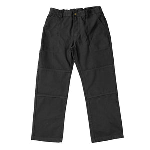 VIC Double Knee Canvas Pants - Black. Shop Vic Apparel, New Zealand's own premium sports and streetwear brand, online with Pavement, Dunedin's independent skate store. Free NZ shipping over $150 - Same day Dunedin delivery - Easy returns.