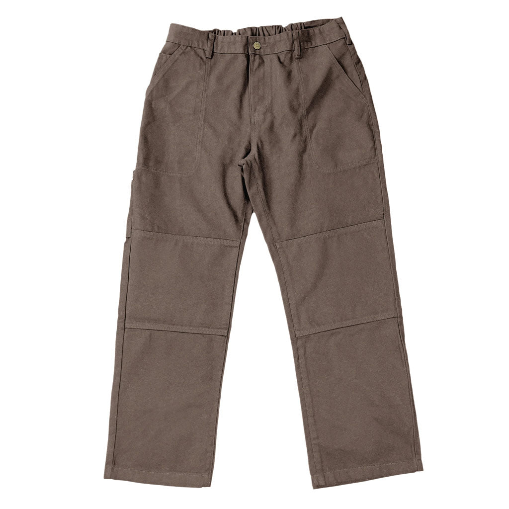 VIC Double Knee Canvas Pants - Brown. Shop Vic Apparel, New Zealand's own premium sports and streetwear brand, online with Pavement, Dunedin's independent skate store. Free NZ shipping over $150 - Same day Dunedin delivery - Easy returns.