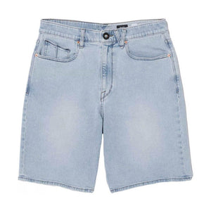 Volcom Billow Denim Short - Desert Dirt Indigo. 99% Cotton / 1% Elastane. Relaxed Fit 22" Outseam. Volcom Water Aware. Shop Volcom men's shorts online with Pavement, Dunedin's independent skate store. Free NZ shipping over $150 - Same day Dunedin delivery - Easy returns.