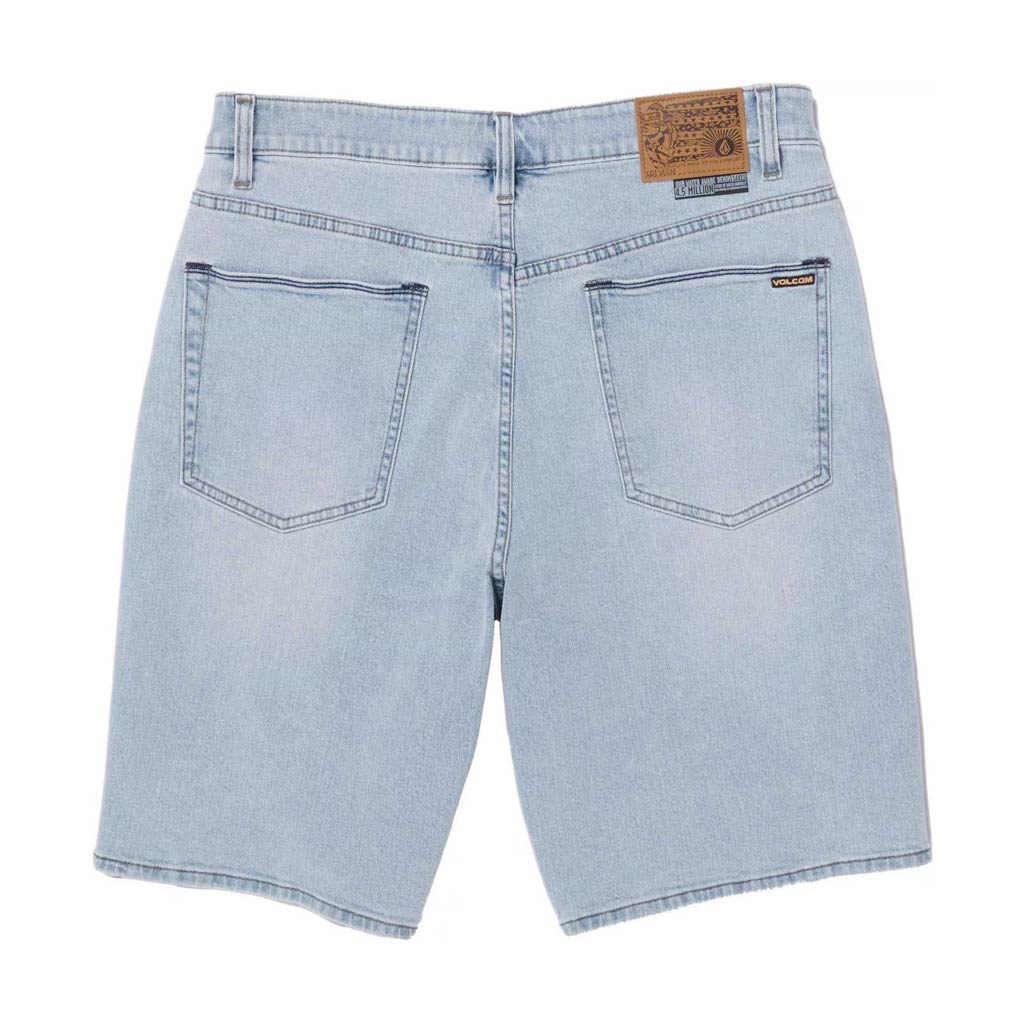 VOLCOM BILLOW DENIM SHORT - DESERT DIRT INDIGO