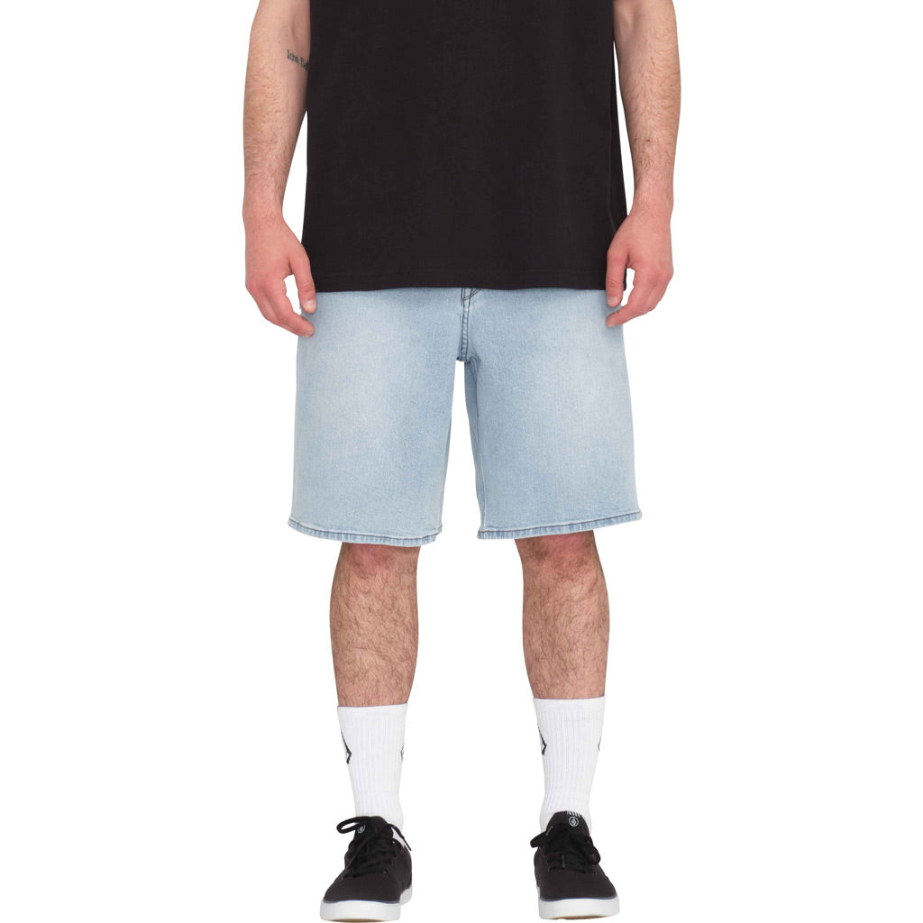 VOLCOM BILLOW DENIM SHORT - DESERT DIRT INDIGO