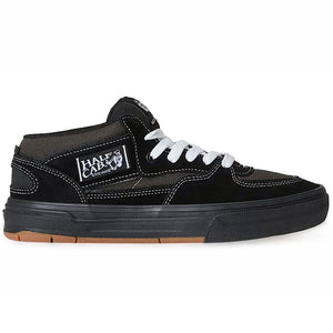 Vans Skate Half Cab Wafflecup in Black/Asphalt | Shop Vans Skate skate shoes online with Pavement Skate Store with free Aotearoa NZ shipping over $100*!