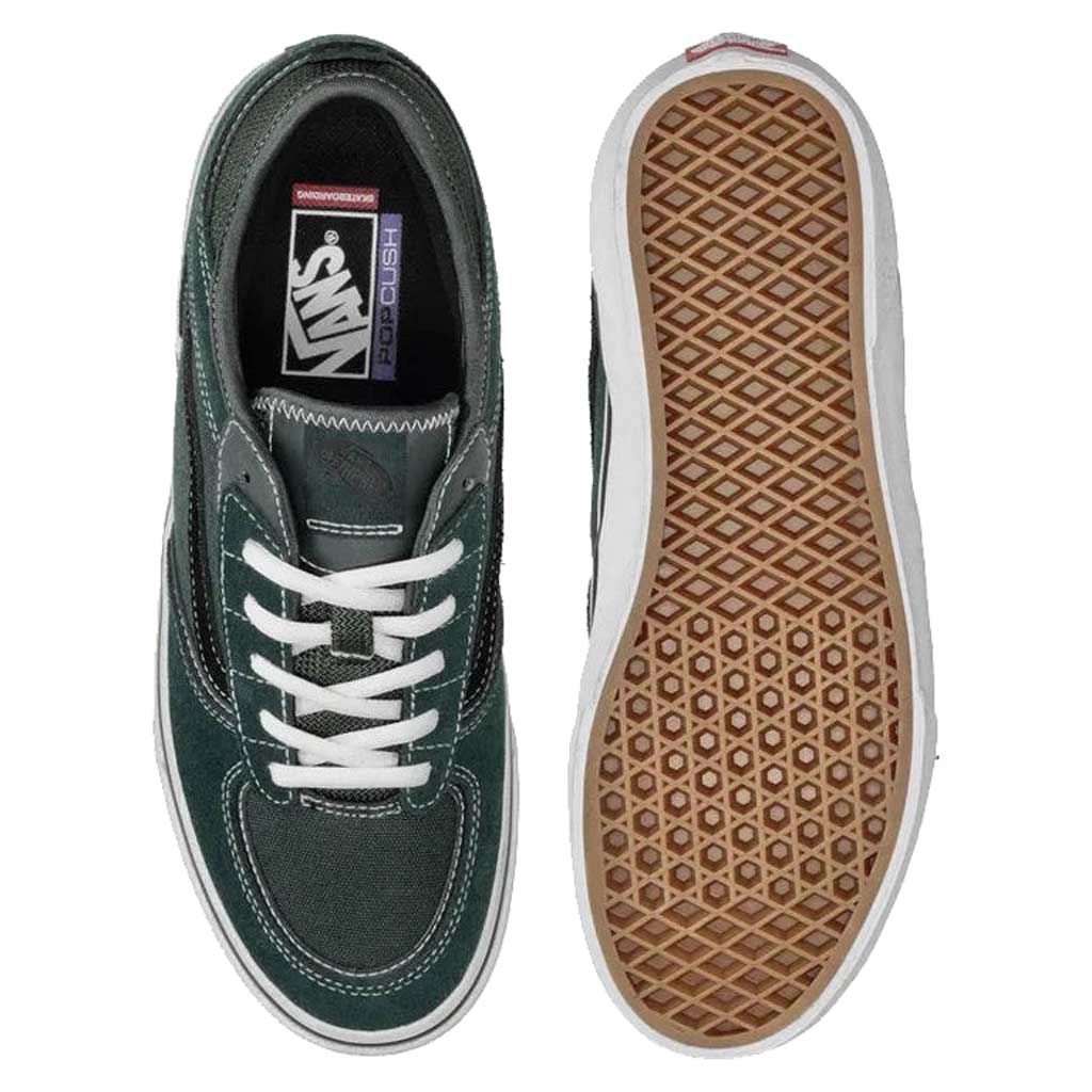 Buy Vans Skate Rowley in Dark Forest with Pavement Skate Shop! Order Vans Skate shoes online and receive free Aotearoa NZ shipping!