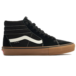Shop the Vans Skate Sk8-Hi in Black/Gum/White VNOAFCCB9K.BKW online with Pavement Skate Store with free Aotearoa NZ shipping!