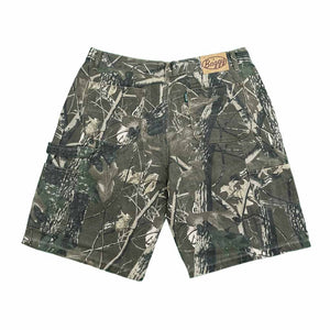 Vic Baggy Carpenter Shorts - Real Tree Camo. Shop premium streetwear brand Vic Apparel online with Pavement Skate Shop. Free Aotearoa NZ shipping over $100*