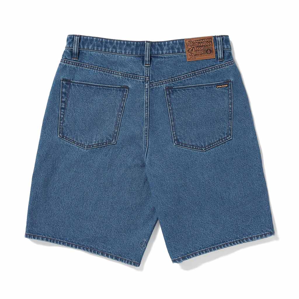 Volcom Billow Denim Short 22 in Deep River Blues | Free Aotearoa NZ shipping on Volcom orders over $100* when you shop online with Pavement Skate Store!