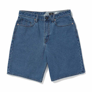 Volcom Billow Denim Short 22 in Deep River Blues | Free Aotearoa NZ shipping on Volcom orders over $100* when you shop online with Pavement Skate Store!