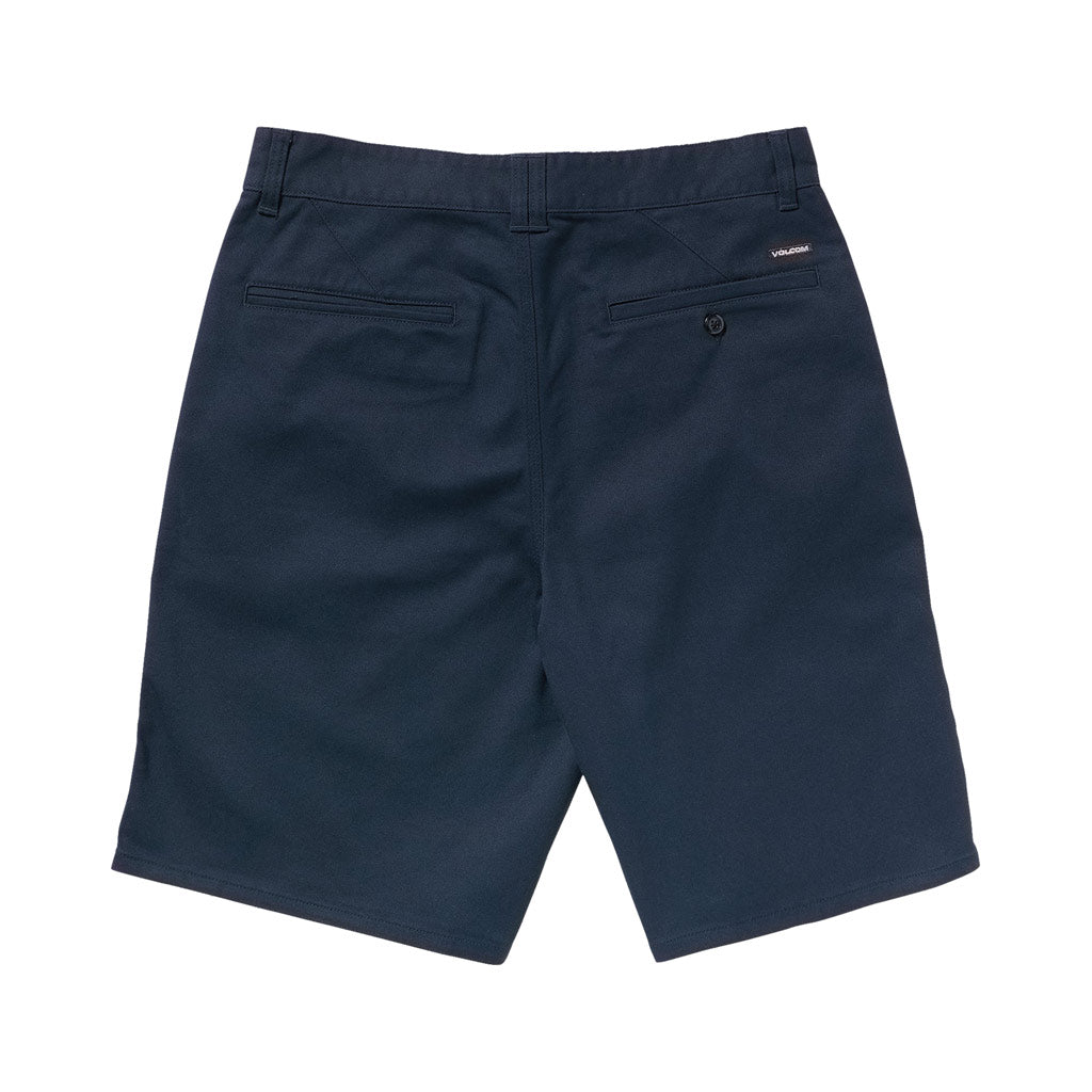 Volcom Billow 22" Shorts in Navy | Shop Volcom online with free Aotearoa shipping over $100* with Pavement Skate Store!