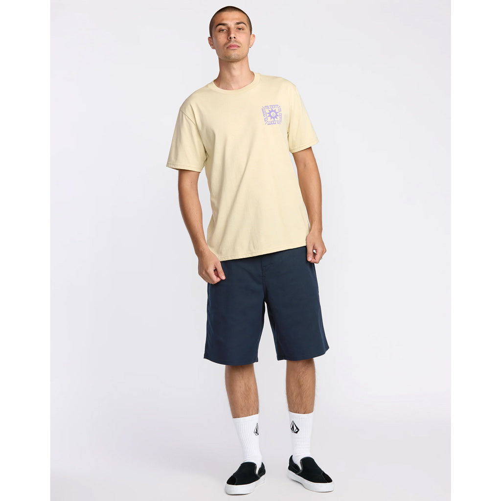 Volcom Billow 22" Shorts in Navy | Shop Volcom online with free Aotearoa shipping over $100* with Pavement Skate Store!