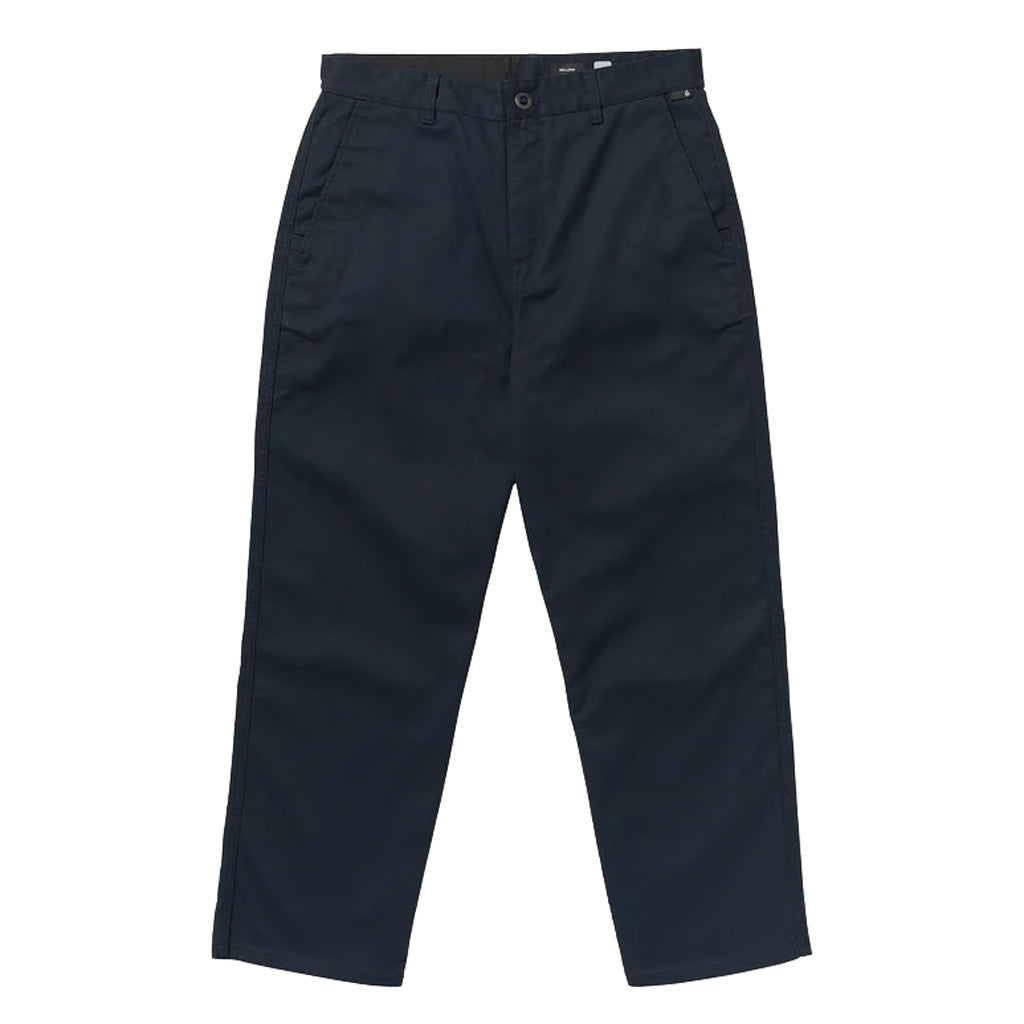 Volcom Billow Twill Pants in Navy | Shop Volcom online with Pavement Skate Store and enjoy free Aotearoa NZ shipping on orders over $100*!