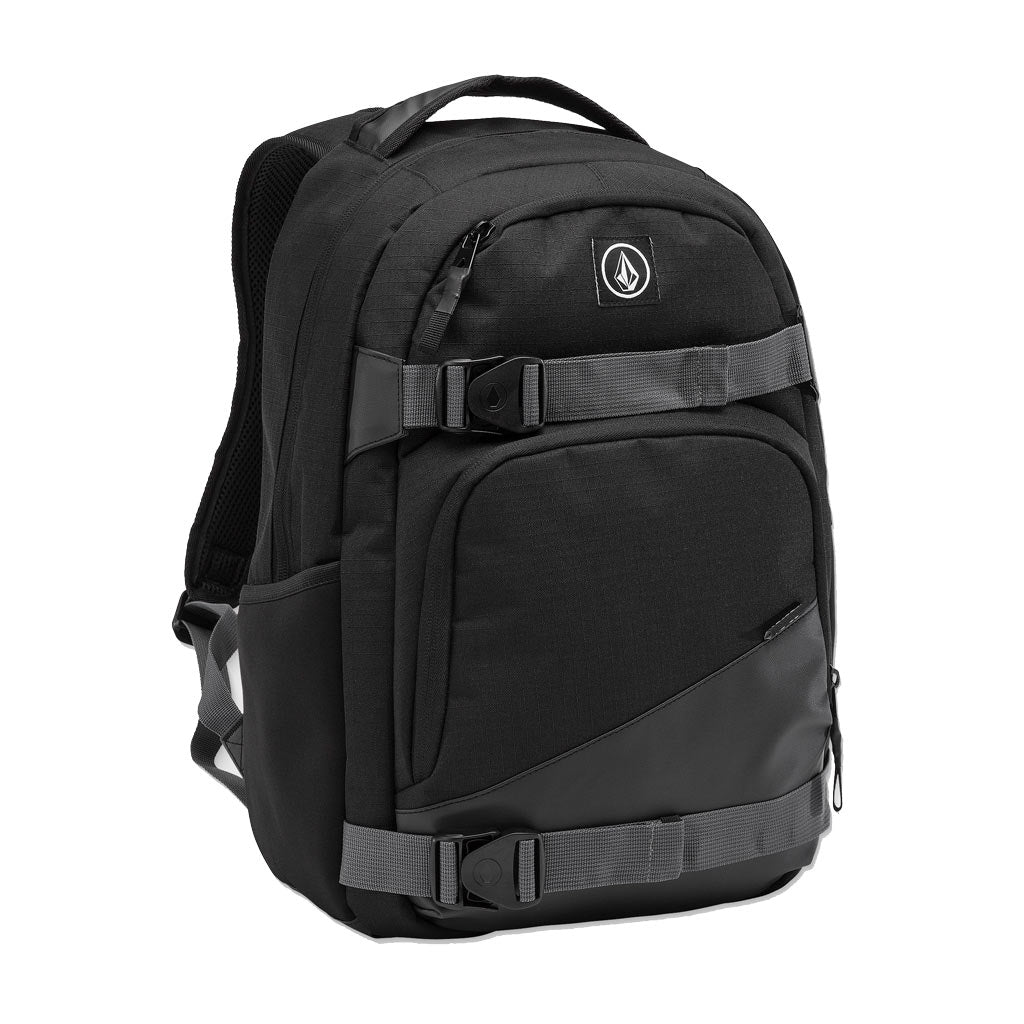 Volcom Grindstone Skate Backpack in Black | Shop Volcom online with Pavement Skate Store with free Aotearoa NZ shipping on orders over $100*!