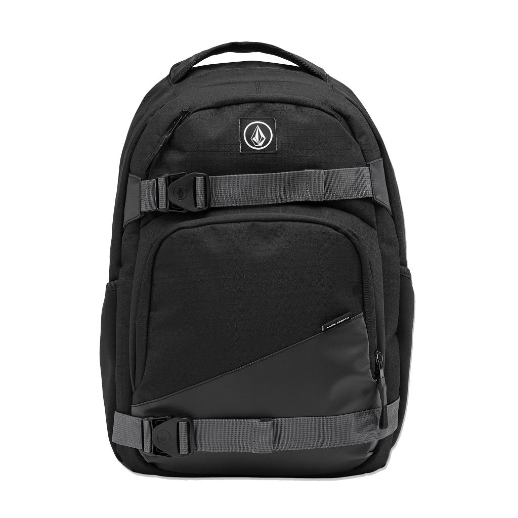 Volcom Grindstone Skate Backpack in Black | Shop Volcom online with Pavement Skate Store with free Aotearoa NZ shipping on orders over $100*!