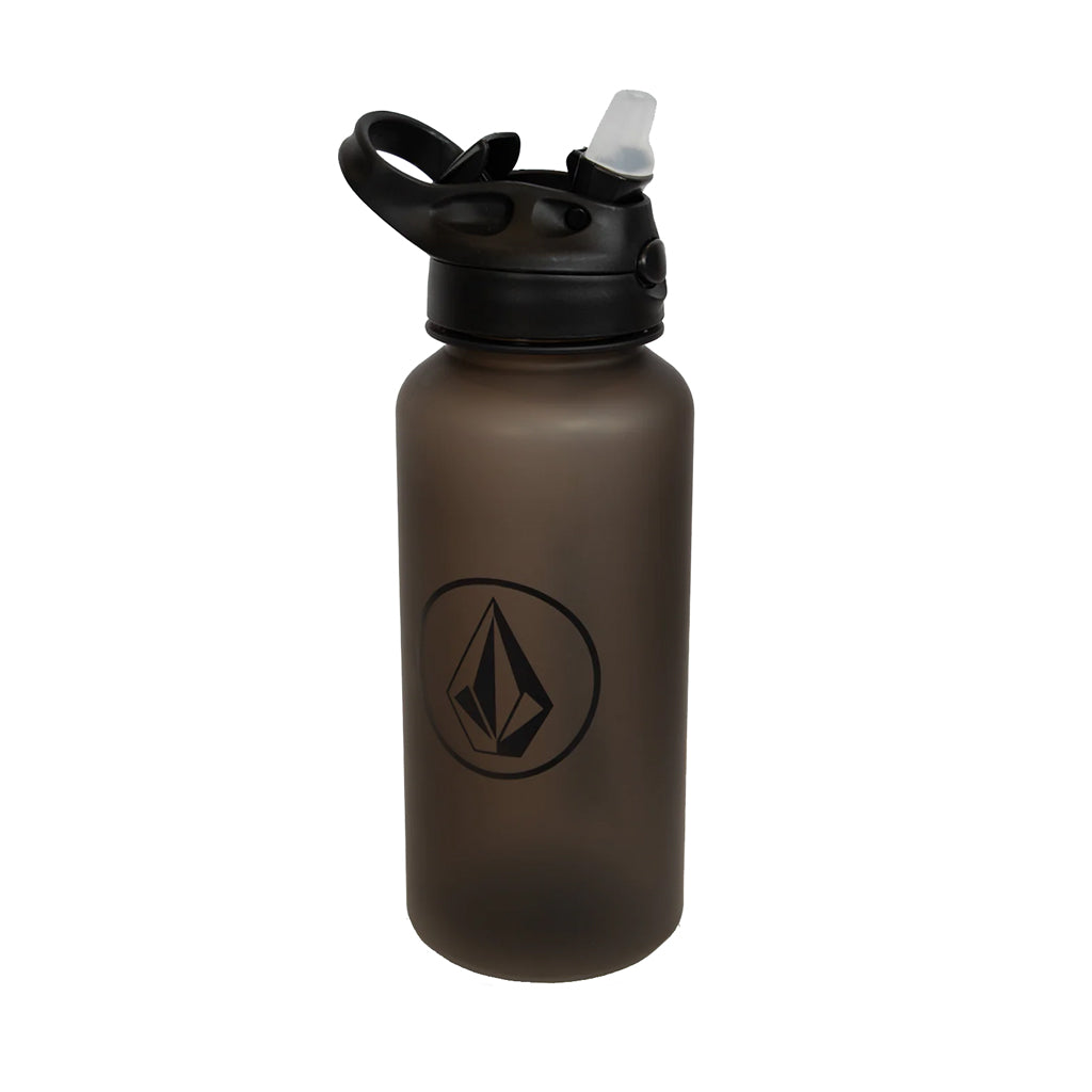 Volcom Iridescent Hydrostone Water Bottle - Black. 7.5cm x 10.1cm x 23.7cm. 750mL. Leak-proof screw lid with pop-up straw Tritan. BPA free plastic. Shop Volcom clothing, headwear and accessories with Pavement skate store online. Enjoy free, fast NZ shipping over $150.