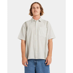 Volcom Irving Short Sleeve Shirt - Off White | Free Aotearoa shipping on all Volcom orders over $100* with Pavement Skate Store!