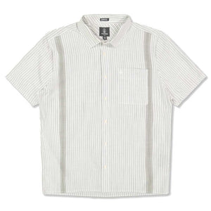 Volcom Irving Short Sleeve Shirt - Off White | Free Aotearoa shipping on all Volcom orders over $100* with Pavement Skate Store!