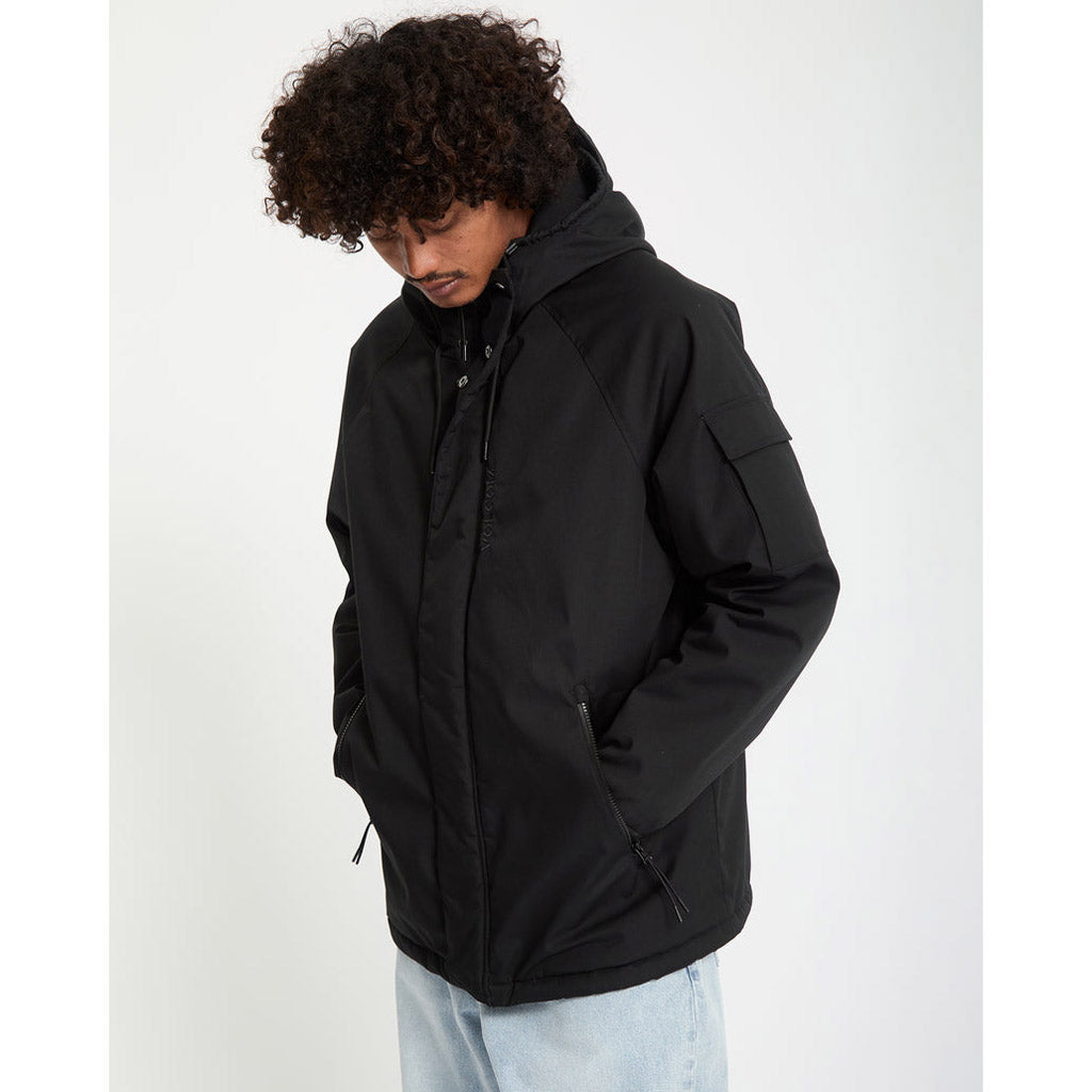 Volcom Stoke Stone II 10K Jacket in Black | Shop Volcom clothing online with Pavement Skate Store with free Aotearoa shipping on orders over $100*!
